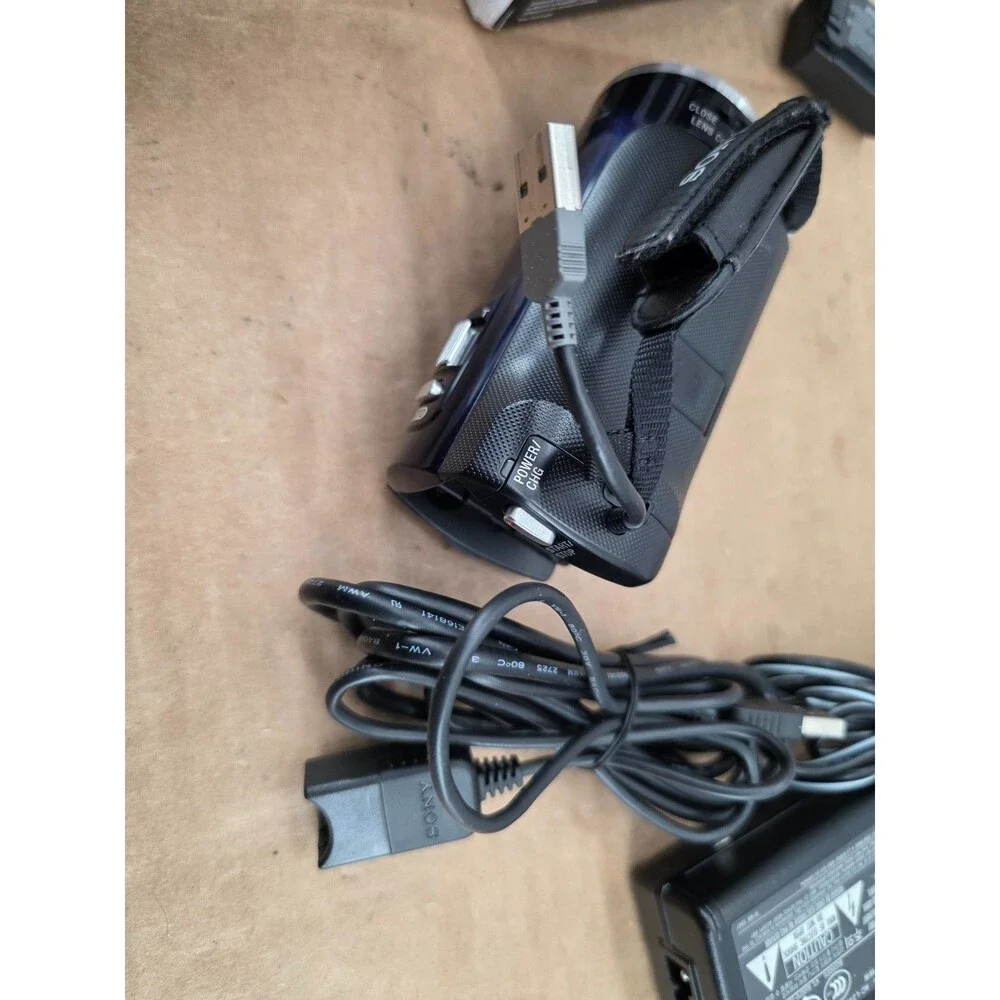 Sony Handycam HDR-CX290 Blue Handheld Full HD Video Camcorder - Bundle Tested